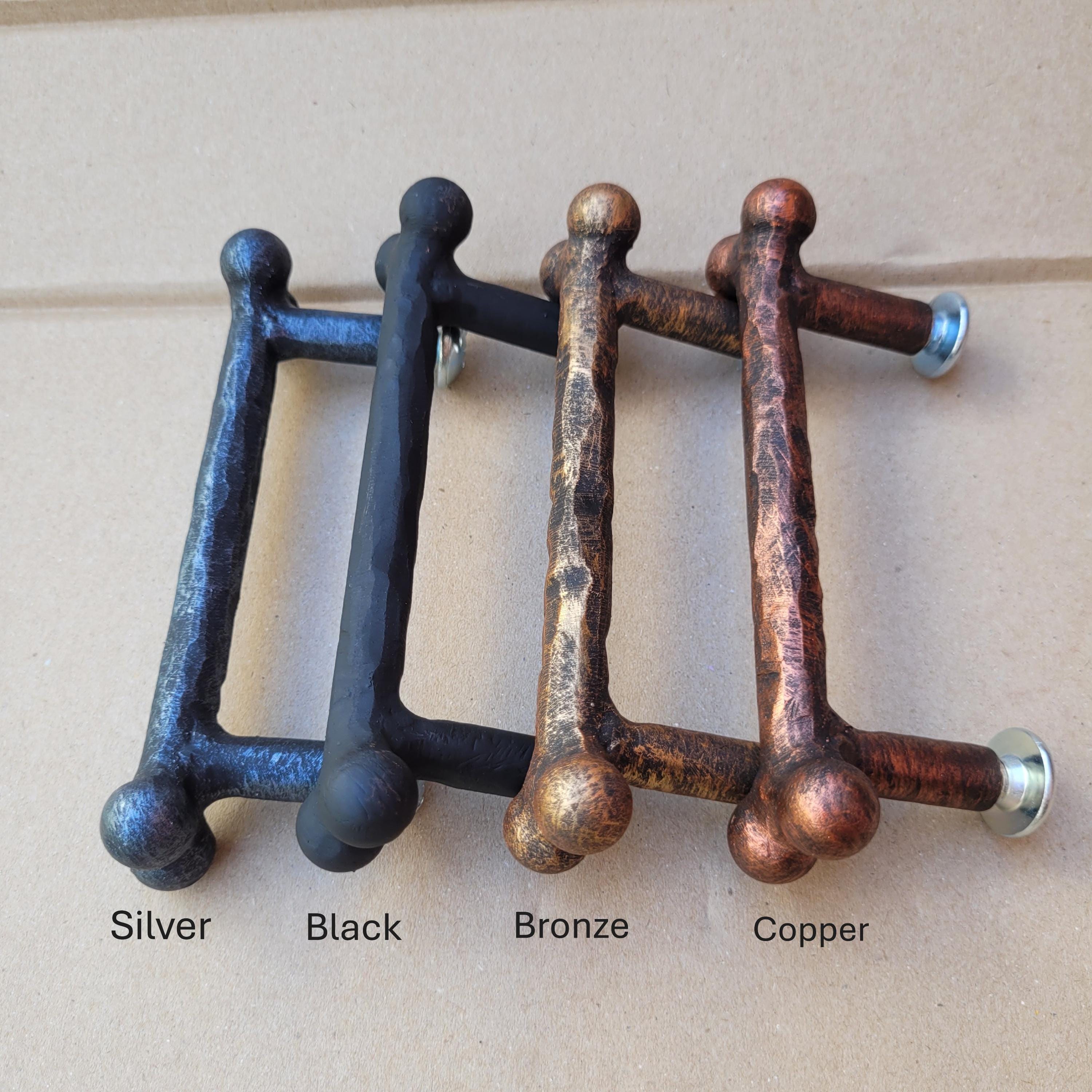 Iron Dog Bone Cabinet Handle: Rustic Drawer Pull, Pet Decor - Etsy