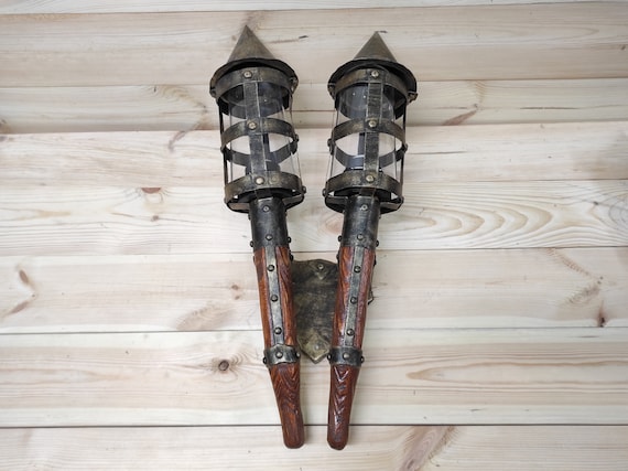 Viking Torch Outdoor Wall Light Outdoor Lighting Outdoor Torch