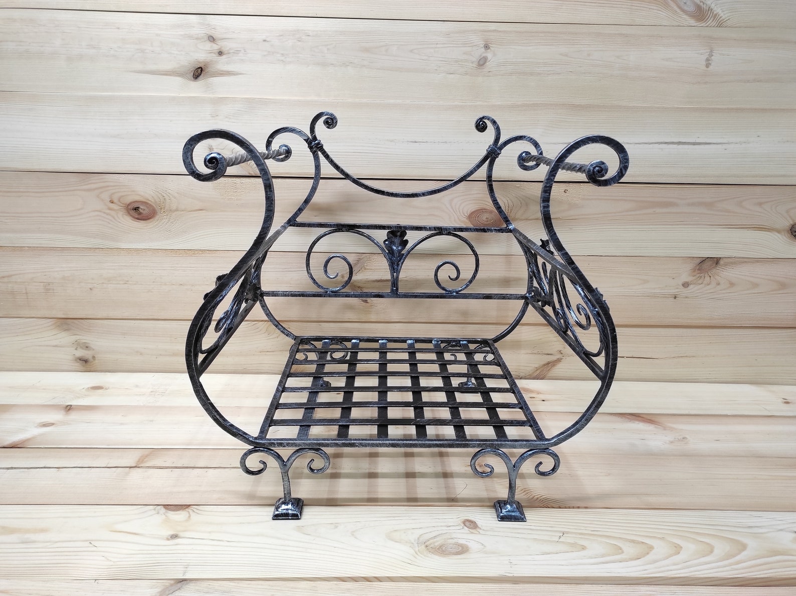 Firewood Storage Basket Firewood Rack Firewood Basket Metal Etsy