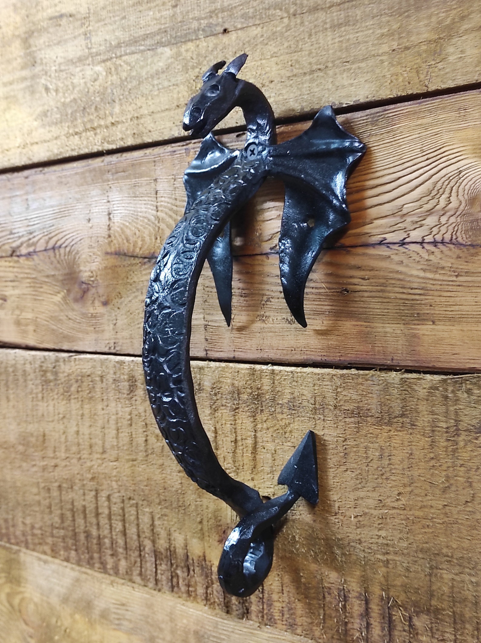 Dragon Door Handle Door Handle Metal Handle Hand Etsy