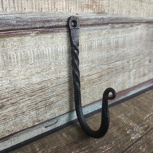 Kitchen towel hook, Forged hook, Iron hook, metal towel hook, Robe hook, Wall hook, Bathroom hooks