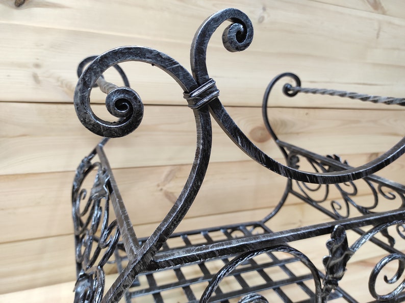 Firewood Storage Basket Firewood Rack Firewood Basket Metal Etsy