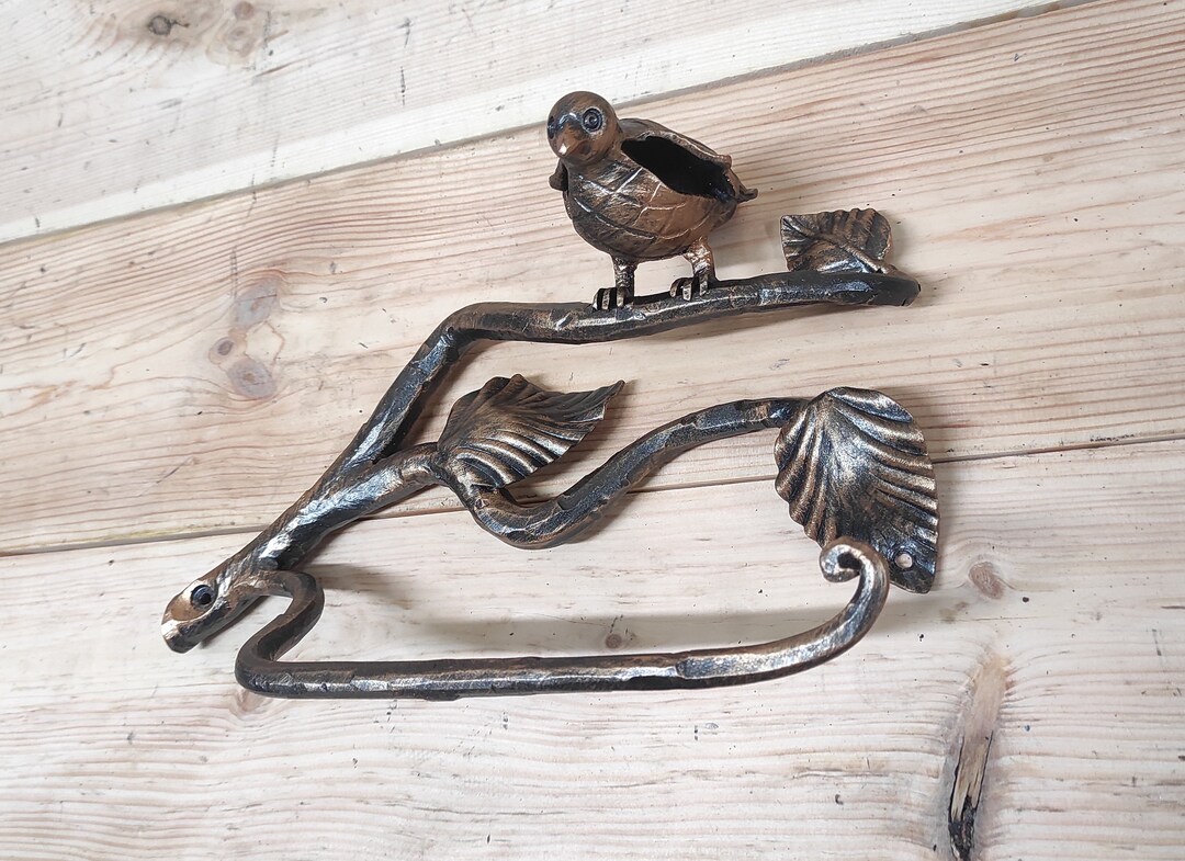 Metal Paper Holder, Paper Holder Wall, Toilet Paper Holder BIRD