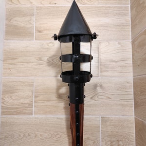 Wall sconce torch, Viking sconce torch, Medieval sconce torch, Viking lantern, Wall lantern, Wrought iron sconces,  Medieval lantern