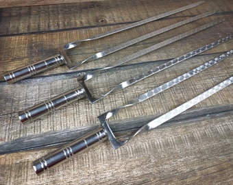 Birthday gift men, grill skewers