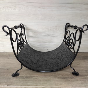 Firewood storage basket, firewood rack