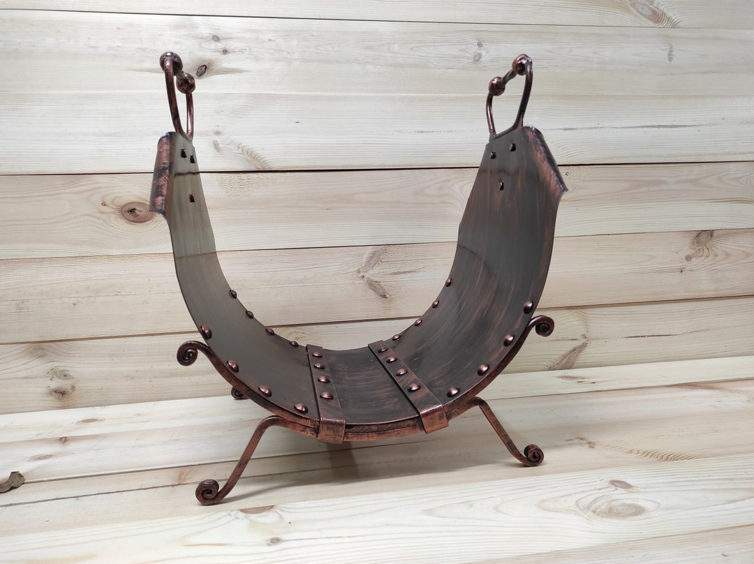 Firewood Storage Basket, Firewood Rack, Firewood Basket, Metal Basket