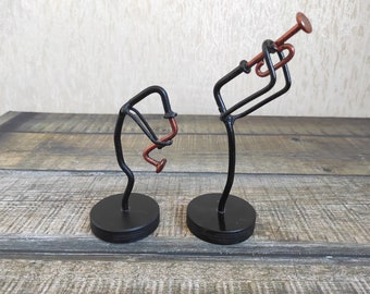 Wrought Iron Sculpture, Saxophone Sculpture, Metal Musicians, Musician Sculpture, Iron Jewelry, Metal Musician, Metal Sculpture,