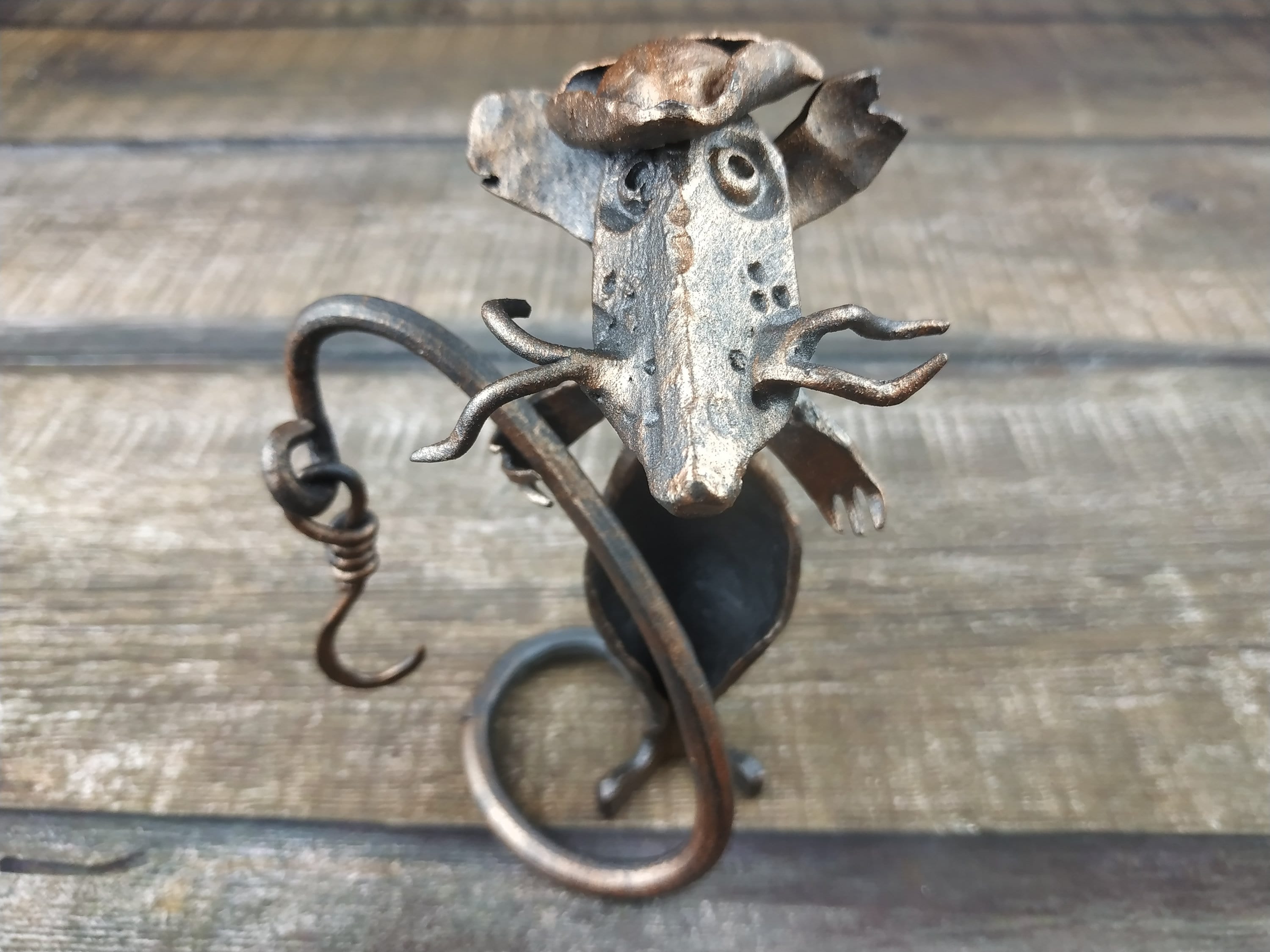 sculpture Sculpture rat Metal rat Pirate sculpture Etsy