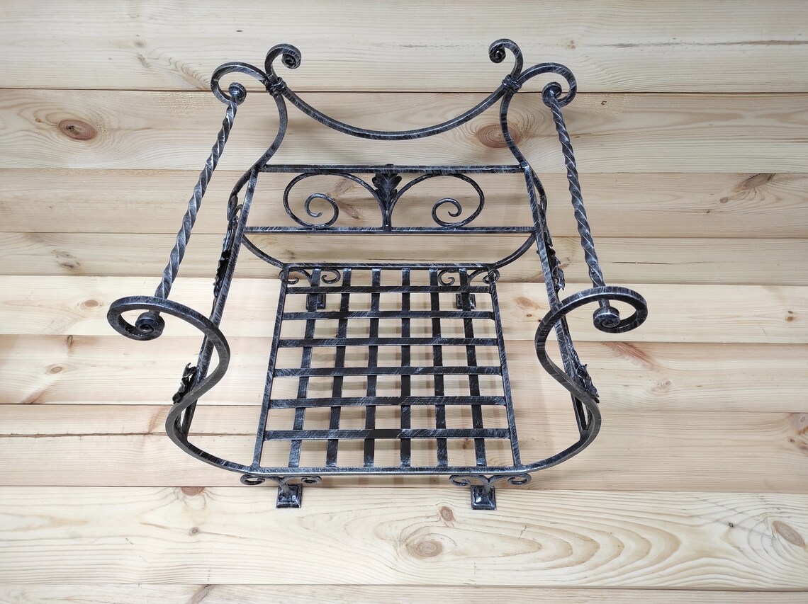 Firewood Storage Basket Firewood Rack Firewood Basket Metal Etsy