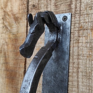 Barn Door Handle Horse. Door handle for the stable.