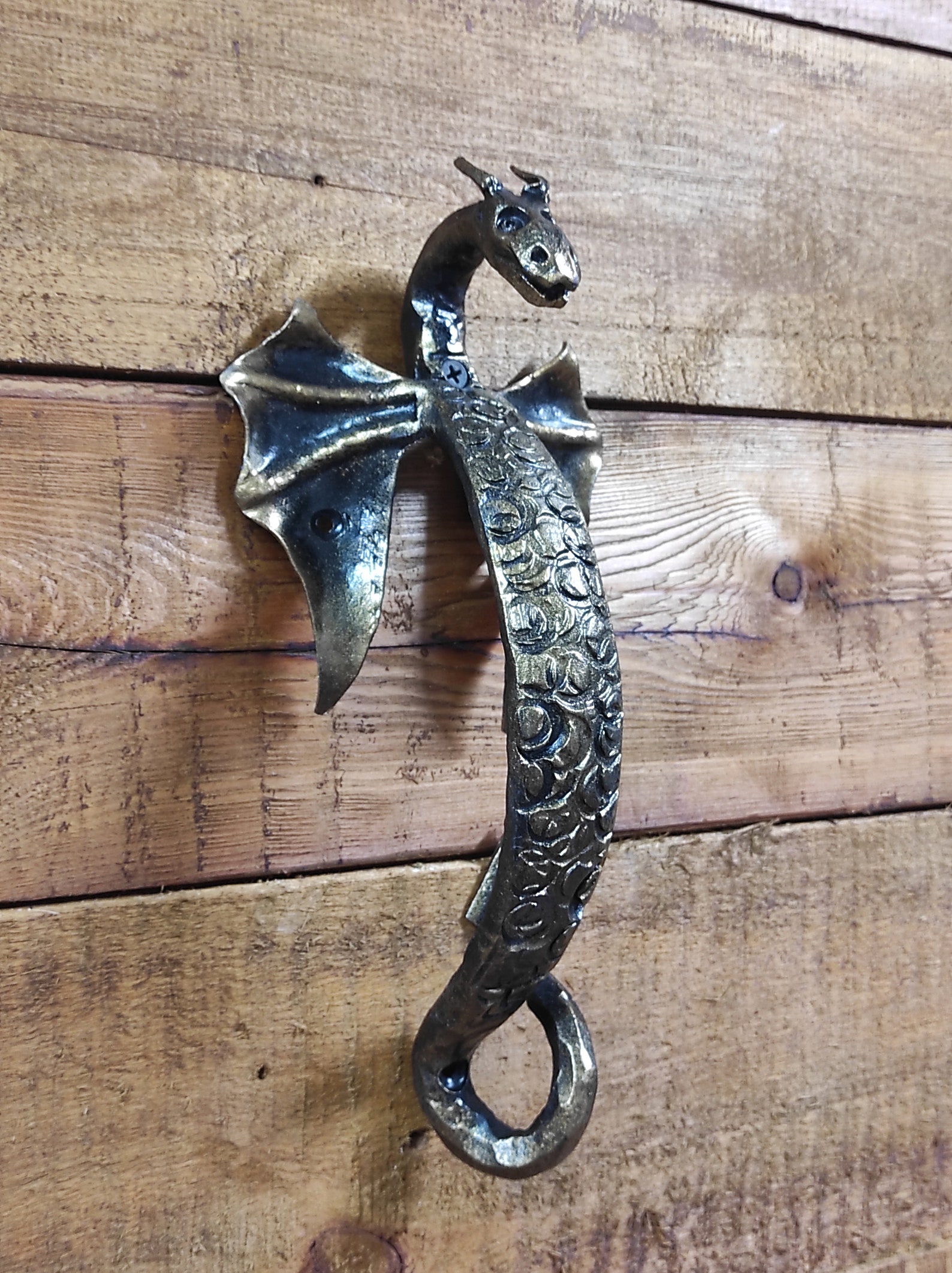 Dragon Door Handle Door Handle Metal Handle Hand Etsy
