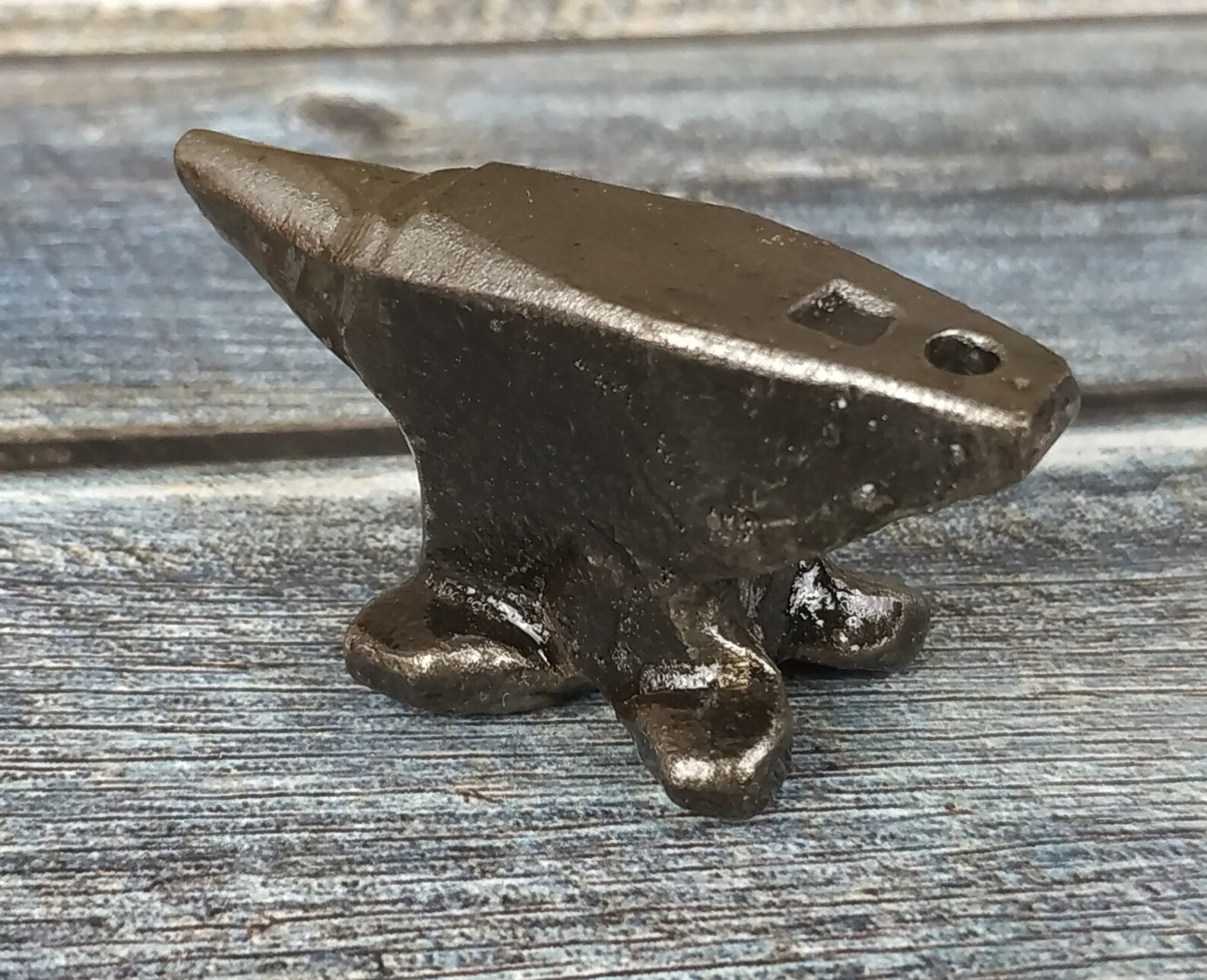 Iron jewelry Anvil amulet Anvil necklace Anvil keychain Etsy