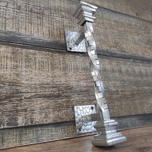Metal Door handle, Barn door handle, Door decor, Gate handle