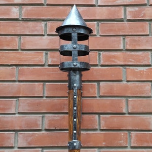Wall lantern, Wall Light, Viking sconce torch, Medieval sconce torch, Viking lantern, Wall lanterns, Wrought iron sconces, Medieval lantern