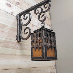Mittelalterliche Pendelleuchte, Antike Deckenlampe, Deckenleuchte, Wandleuchte, Rustikale Wandleuchte, Bauernhaus Leuchte, Gothic Beleuchtung