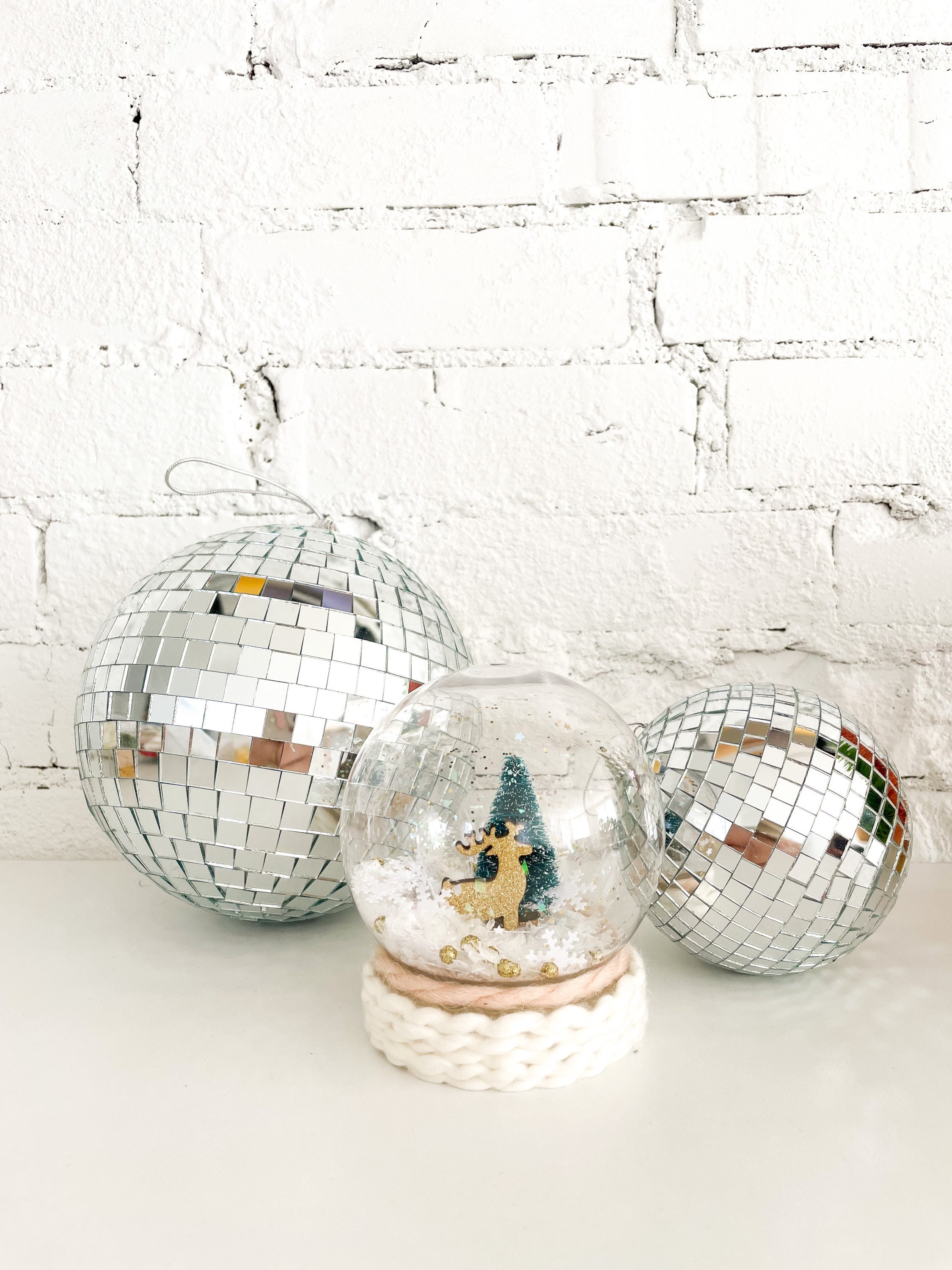 Christmas Snow Globe DIY Craft Kit Christmas Craft Kit Etsy