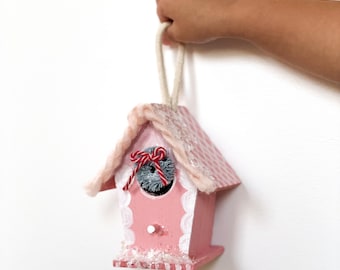 Gingerbread House Ornament DIY Craft Kit | Painted Christmas Craft Kit | Kids Craft Kit| Christmas Crafts