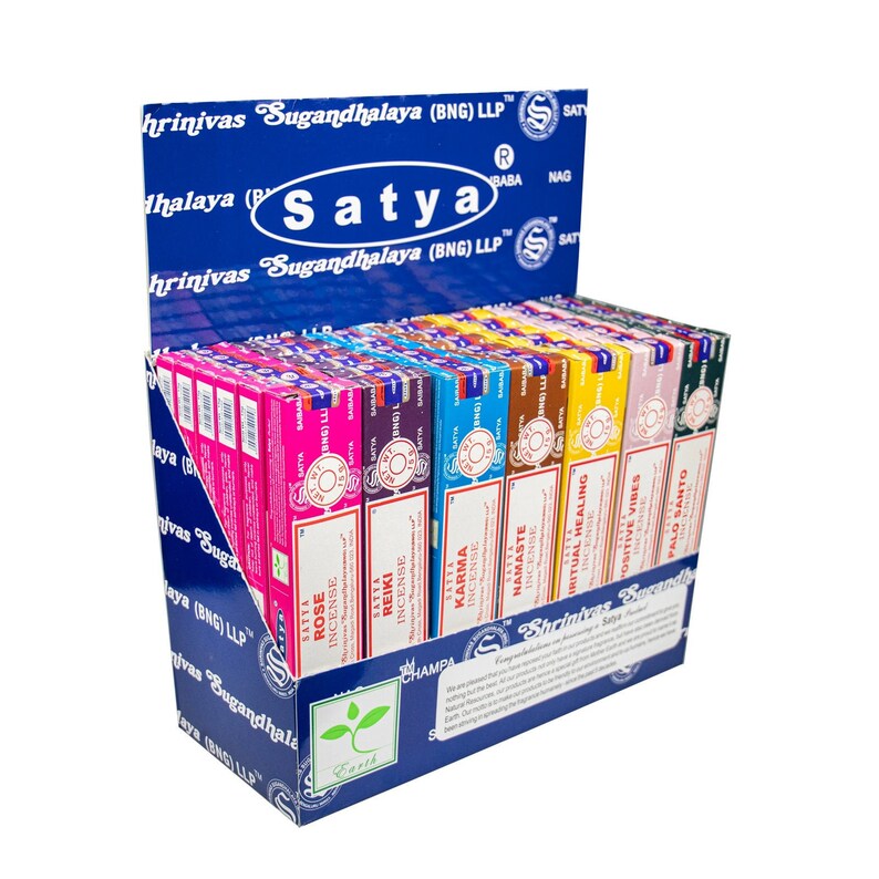 15g Musk Satya Incense Sticks Premium Quality Fragranced /& Handrolled in India Agarbatti Joss Sticks