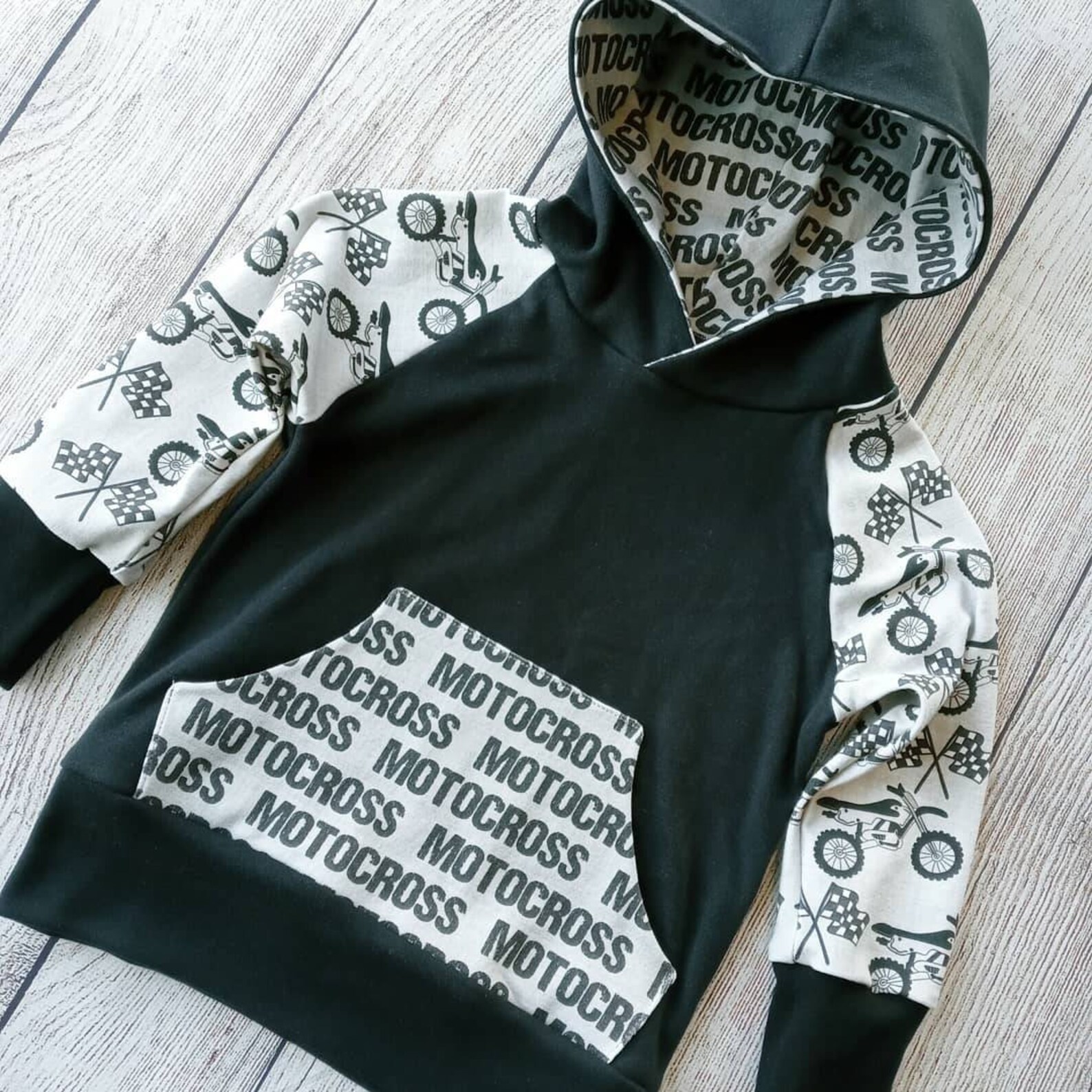 Moto hoodie Etsy