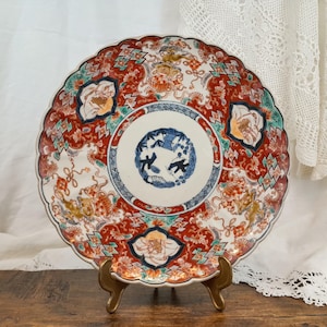 Grand plat en porcelaine de Chine