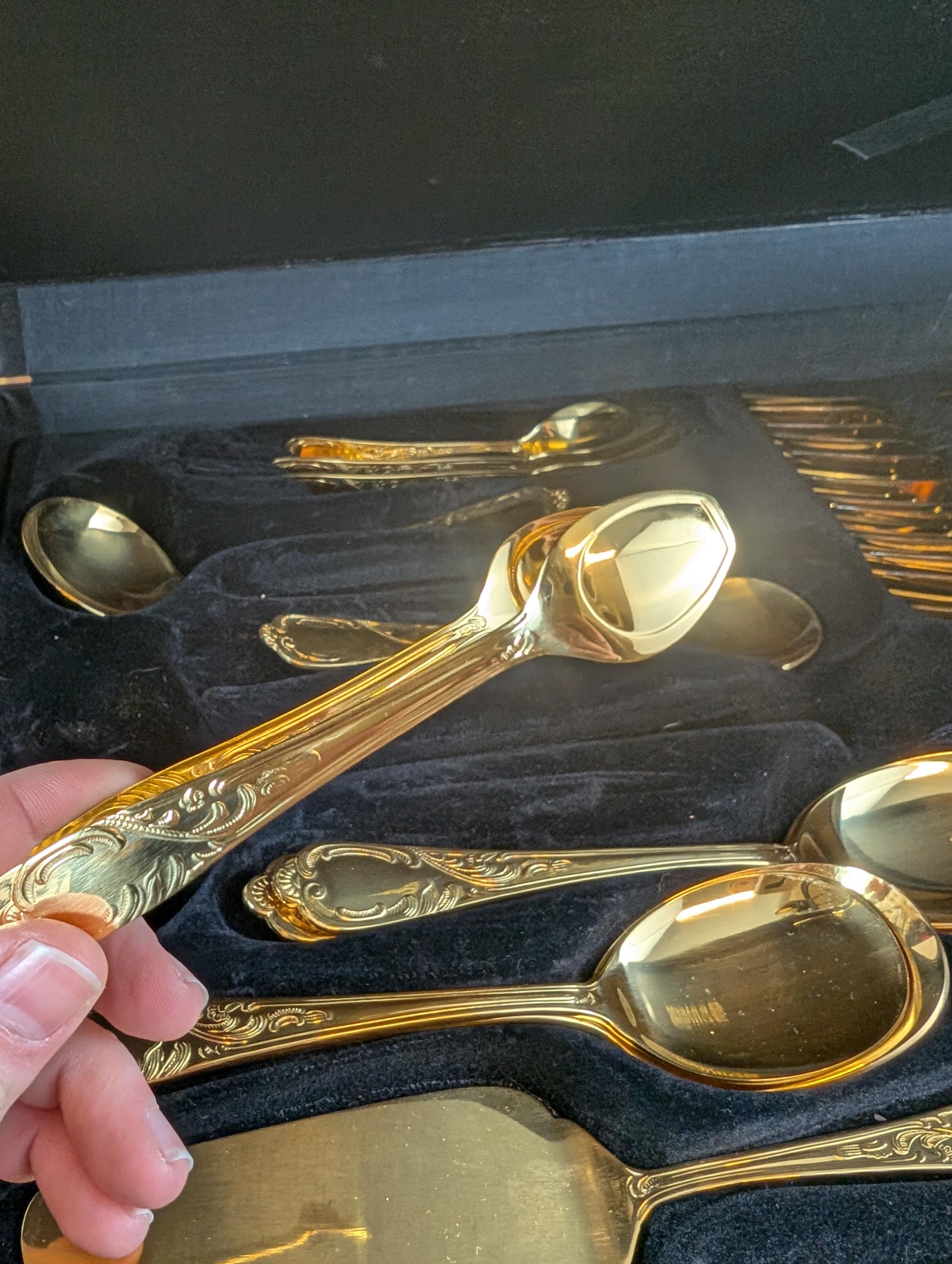 Bestecke Solingen 67-piece Gold-plated Cutlery Set - Etsy