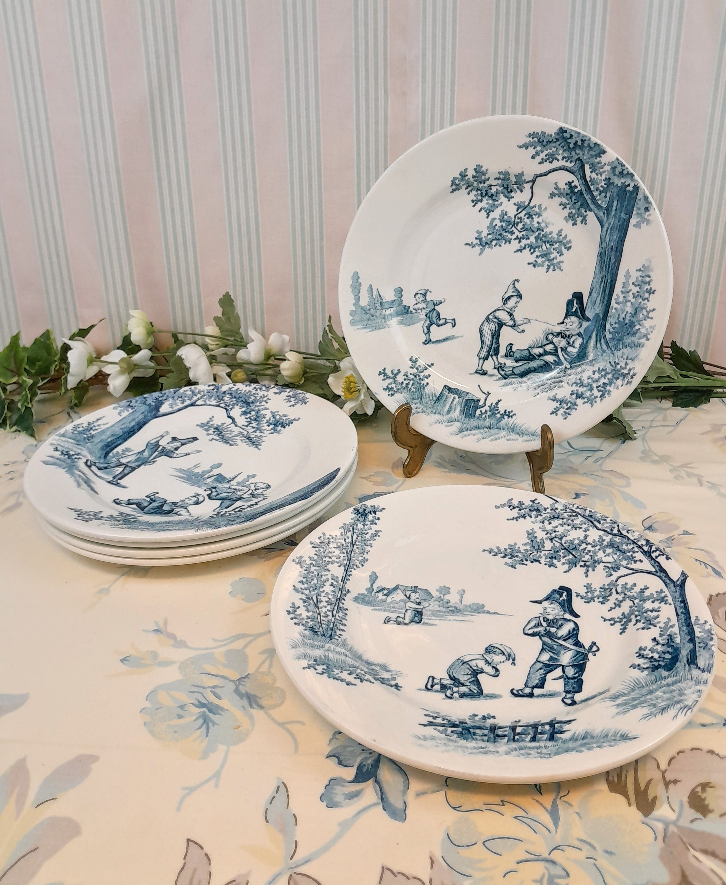 6 Clairefontaine Garde Champêtre Plates