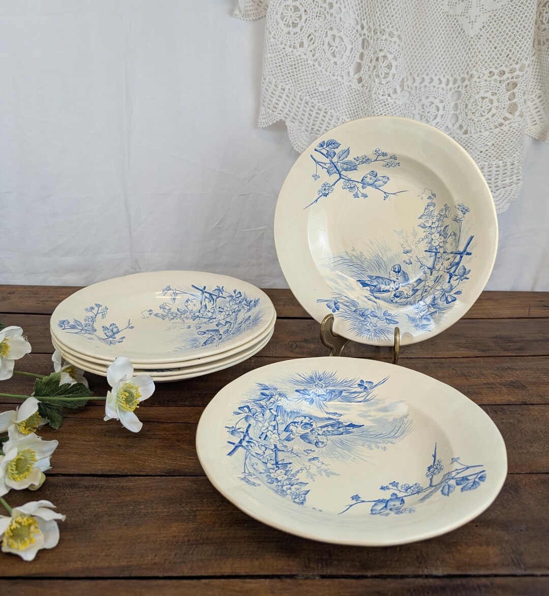6 B.F.K. Fauvette Soup Plates - Etsy
