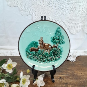 Dessert plate in slip