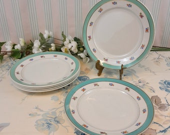6 Badonviller dinner plates