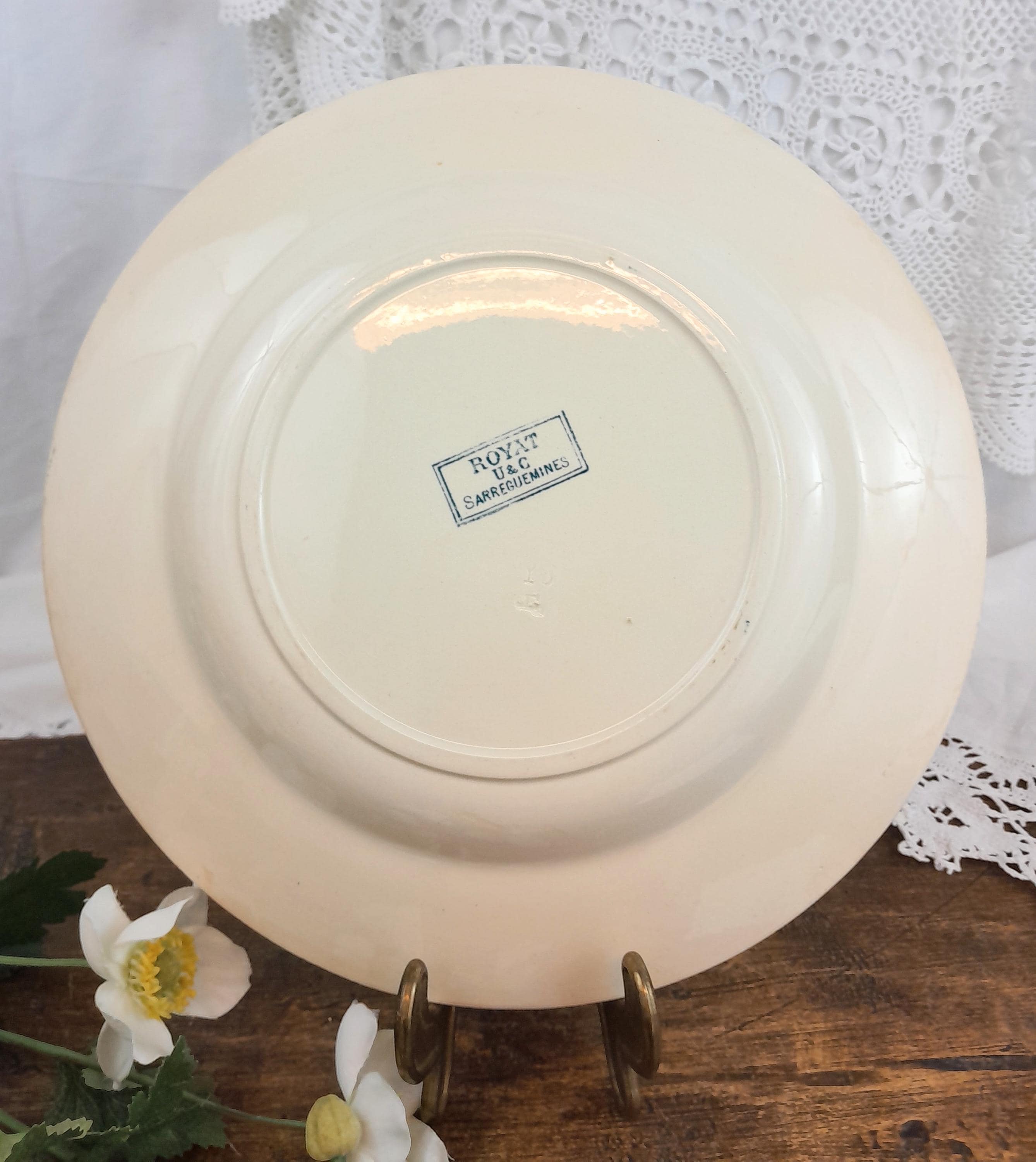 Sarreguemines Royat Dish - Etsy Israel