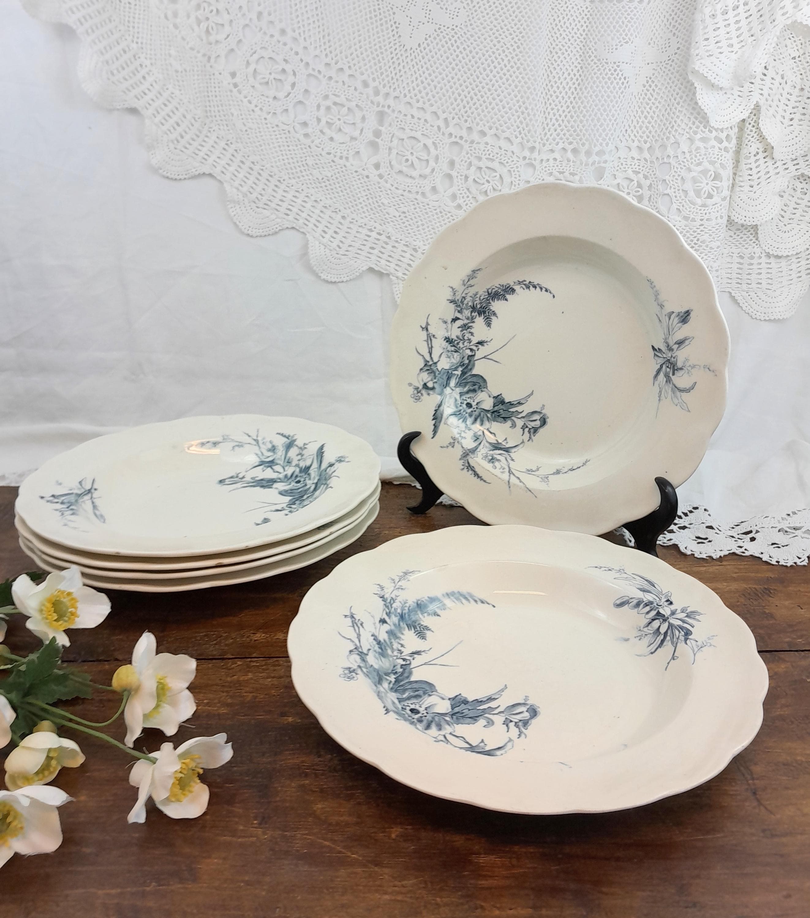 イギリスのスープ皿6枚 - Etsy 日本