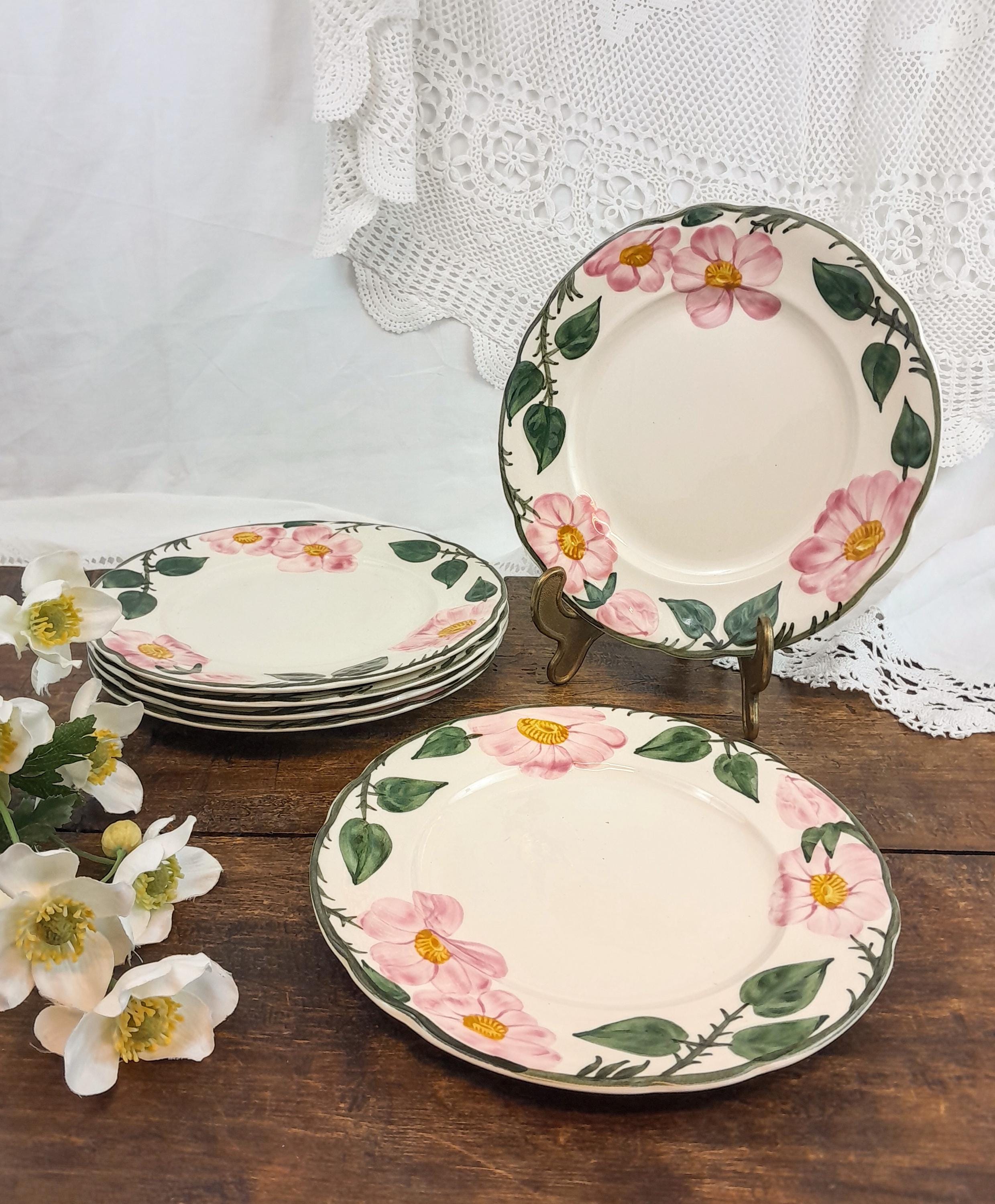 Villeroy & Boch 花柄皿 5枚セット Villeroy & Boch 花柄皿 5枚セット