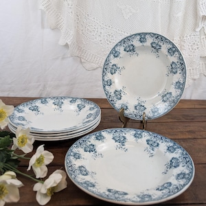 6 Saint Amand Frühlingssuppenteller