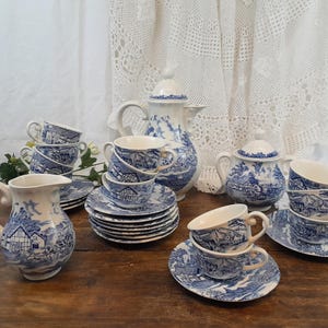 Complete English Style Tea Set