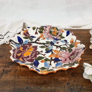 Gien Peony Dishes - Etsy