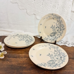 4 Iron Earth Dessert Plates