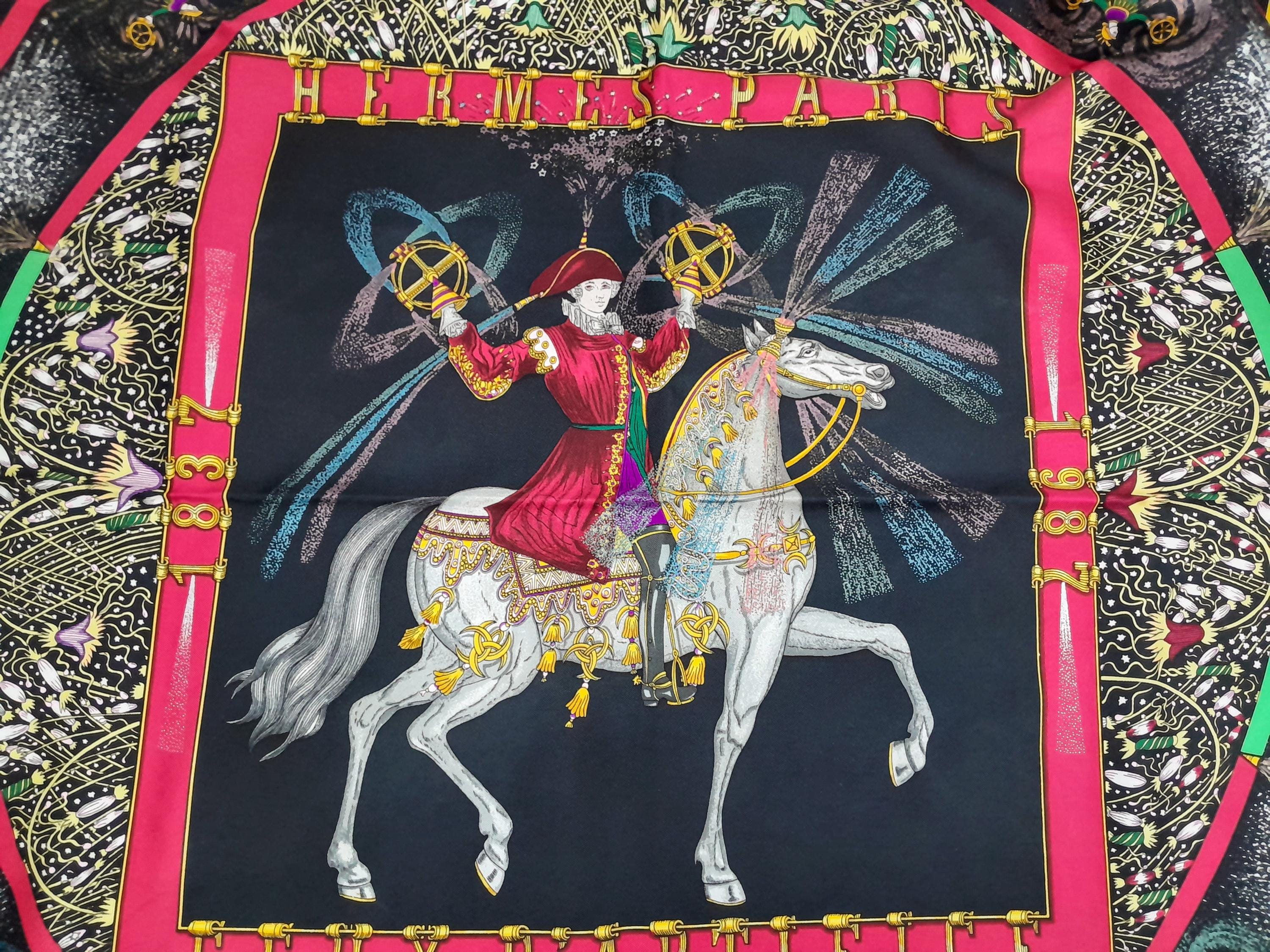 Hermès Fireworks Square 1987 - Etsy