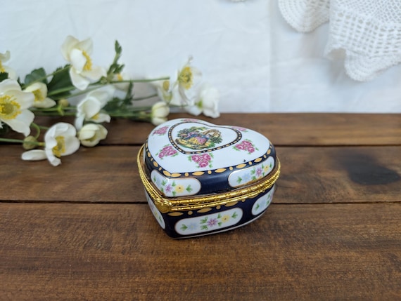 Boîte à bijoux cœur