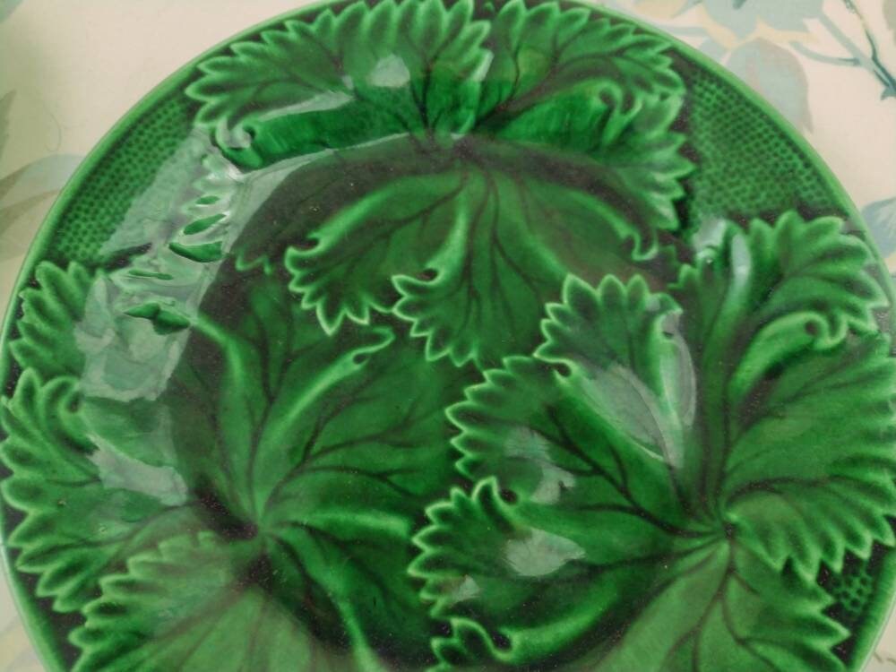 6 Clairefontaine Shaded Enamel Dessert Plates Etsy