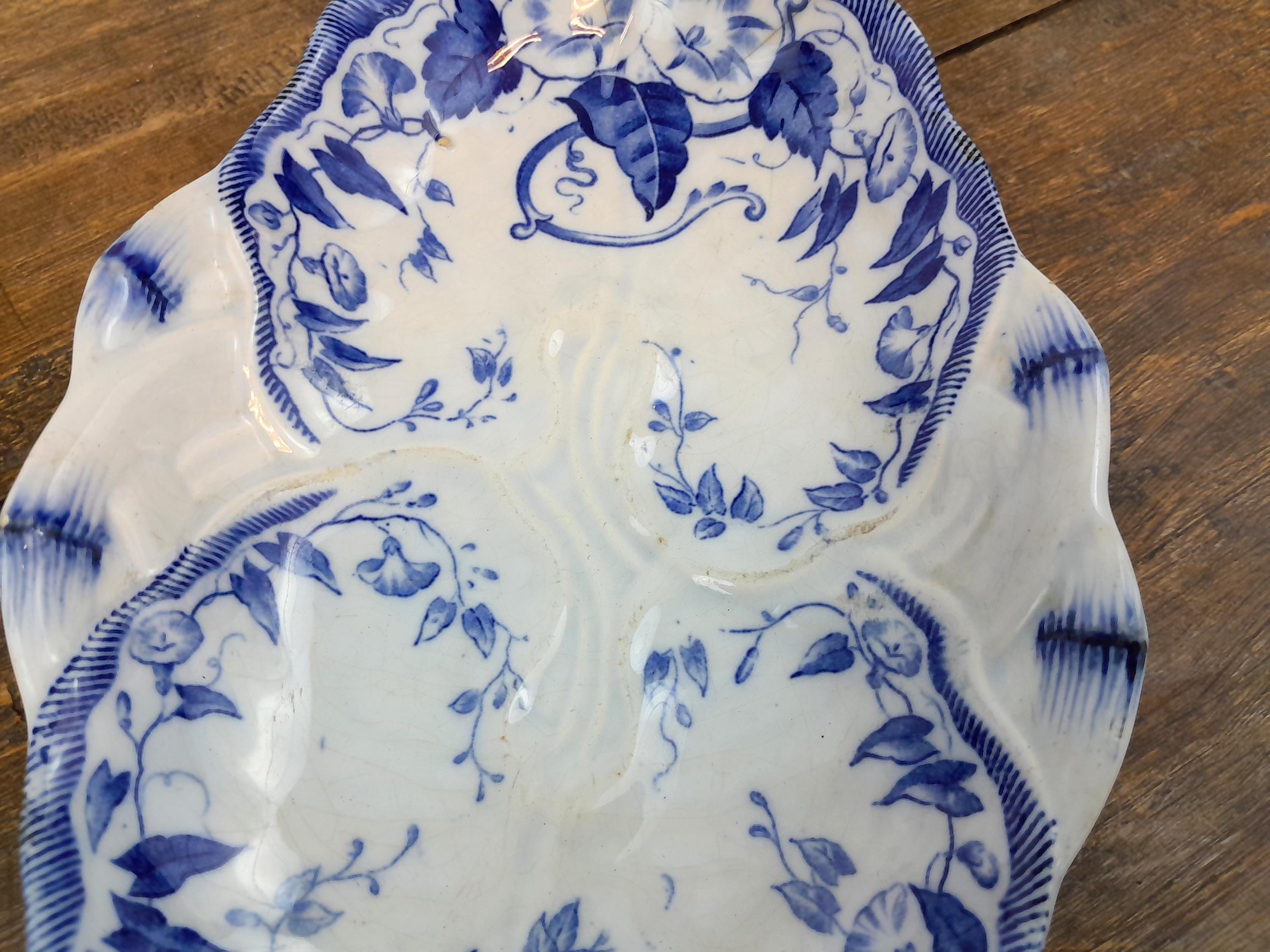 美品 creil et montereau FLORA ravier