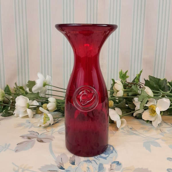 Vase en verre soufflé de Murano