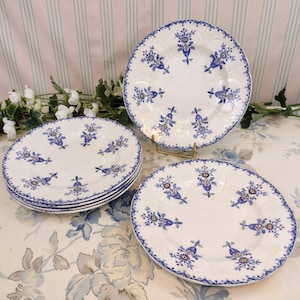 6 Longwy Cleopatra dinner plates