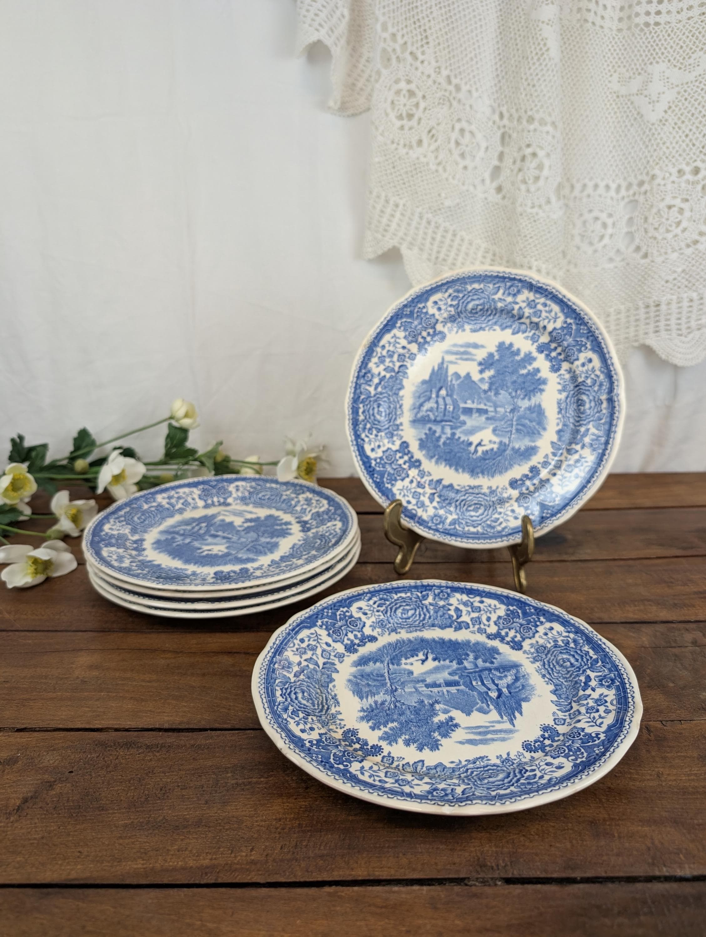 6 Villeroy & Boch Burgenland Dessert Plates - Etsy