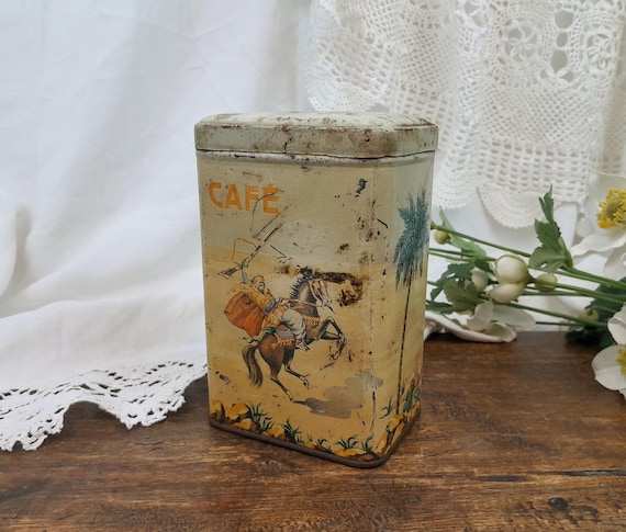 ヴィンテージコーヒー缶 - Etsy 日本