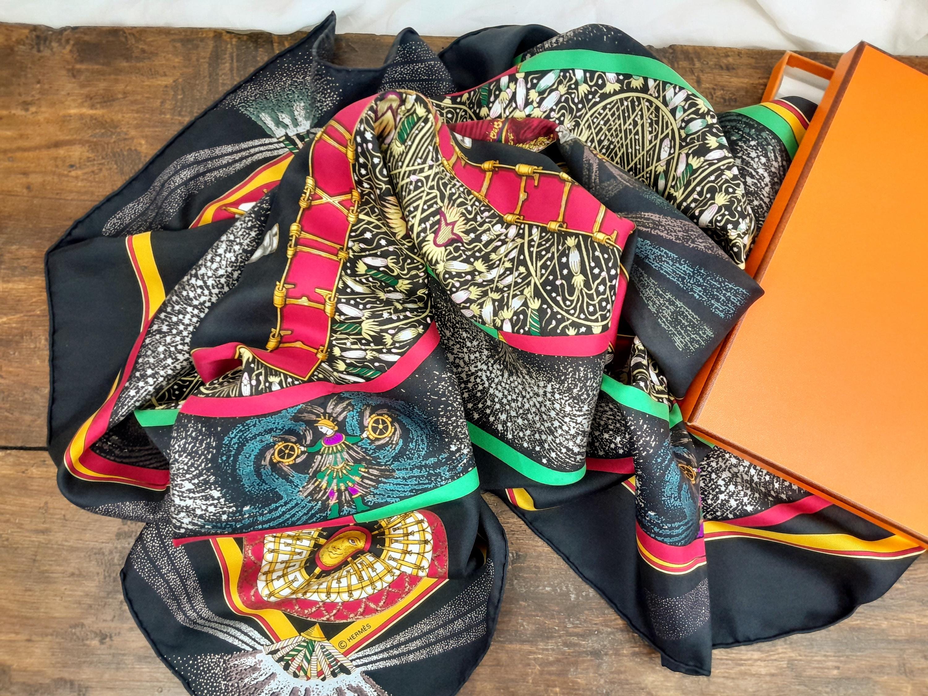 Hermès Fireworks Square 1987 - Etsy