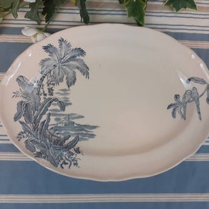 Longchamp Exotic oval dish