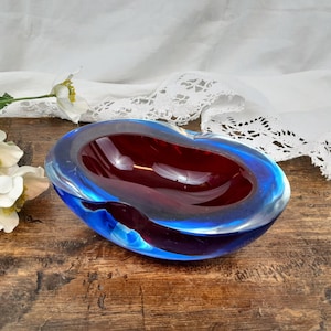 ムラーノ ソンメルソ Flavio Poli ヴィンテージ　灰皿 Flavio poli - Etsy 日本