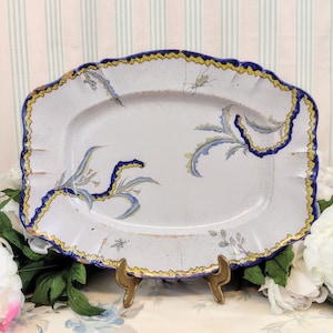 Large earthenware dish from Saint Clément