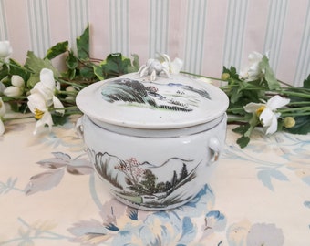 Sucrier en porcelaine de Chine